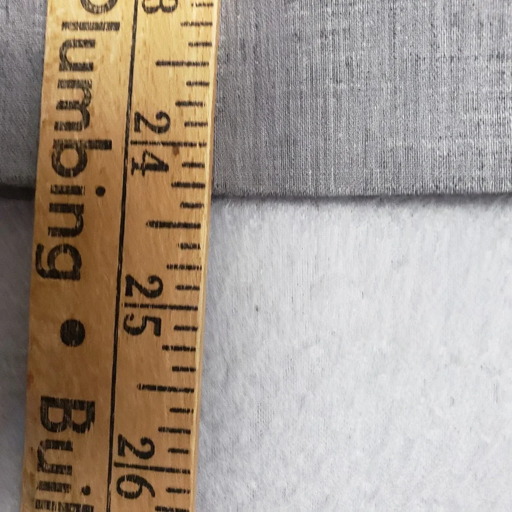 Banana Republic Size 8 Tall Stretch Wool Pencil Skirt Gray Modest Office Career - Picture 7 of 11